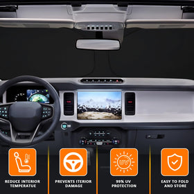 D-Lumina folded compact in trunk demonstrating easy storage benefit