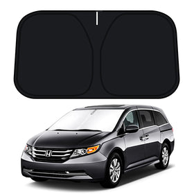 D-Lumina front windshield fit showing full coverage and protection
