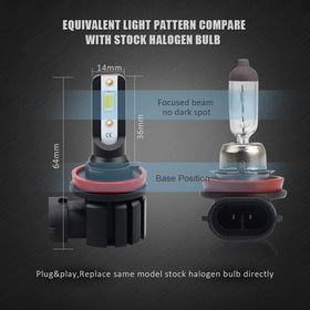 D-Lumina retail packaging and included bulbs showing everything supplied for quick install