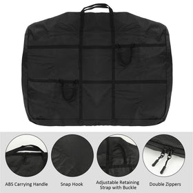 D-Lumina size comparison with trunk items demonstrating compactness