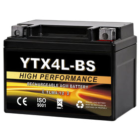 Daakmax battery front view showing compact sealed design and easy fit