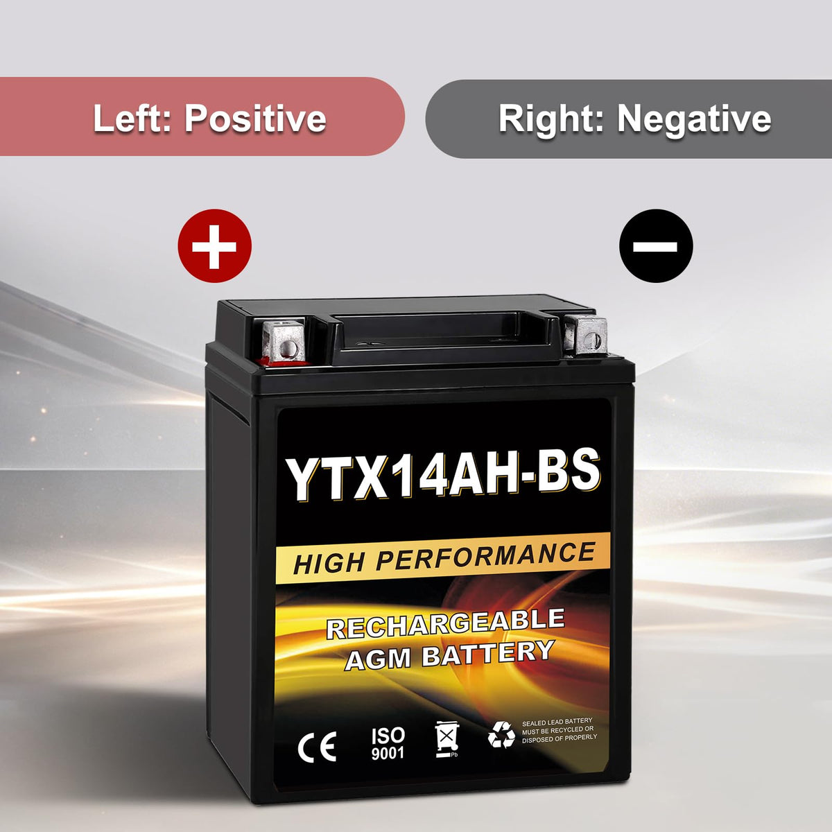 Daakmax battery installed on Polaris Sportsman demonstrating direct-fit replacement advantage
