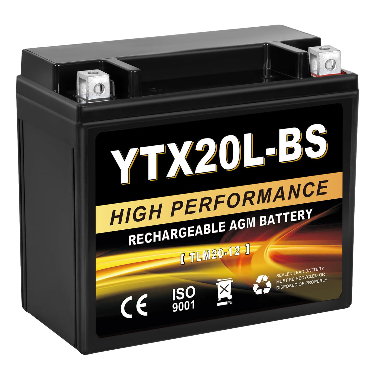 Daakmax battery front packaging showing model and capacity for quick identification