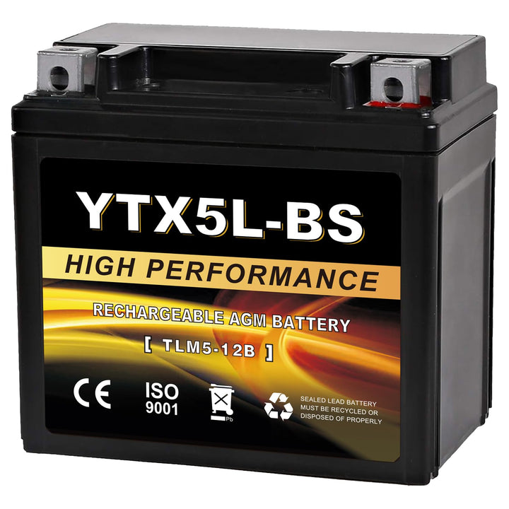 Daakmax battery front view showing compact design and reliable starting power