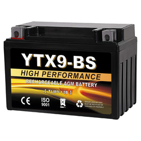 Daakmax battery front view showing compact form and reliable starting power