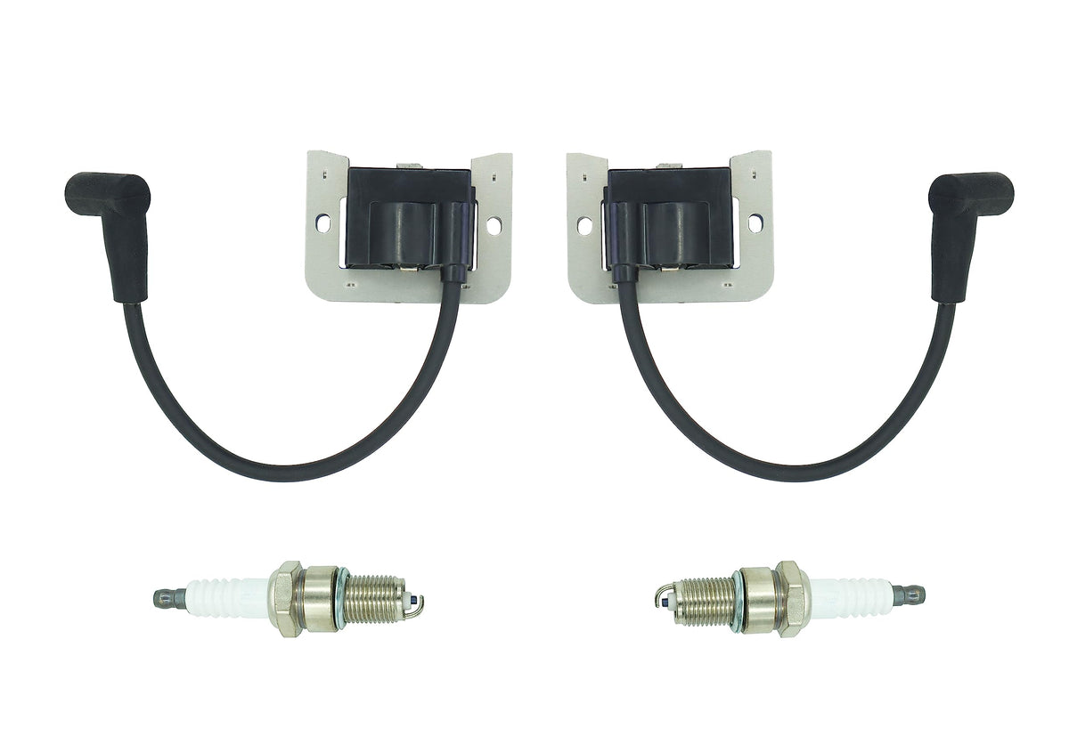 DABAZUALY installed ignition coils on Kohler Command Pro engine demonstrating restored reliable starting