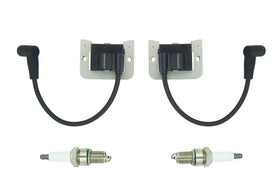 DABAZUALY installed ignition coils on Kohler Command Pro engine demonstrating restored reliable starting