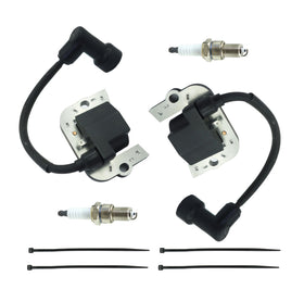 DABAZUALY front view of two ignition coils showing fit and mounting; reliable replacement