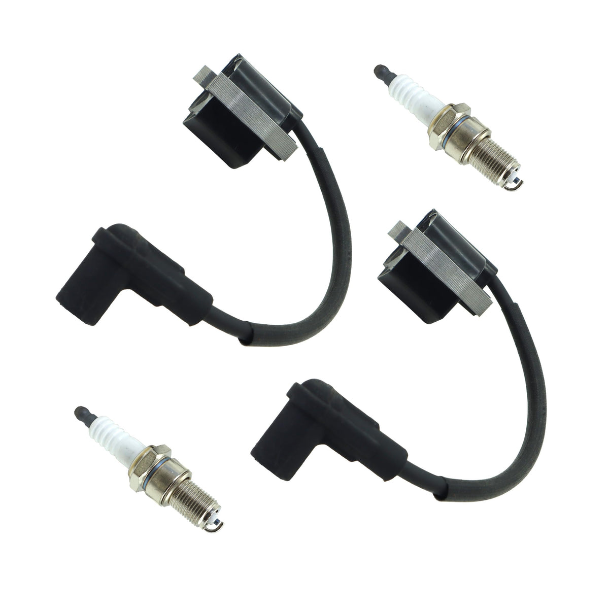 DABAZUALY boxed coil modules with labels showing compatible Kawasaki part numbers