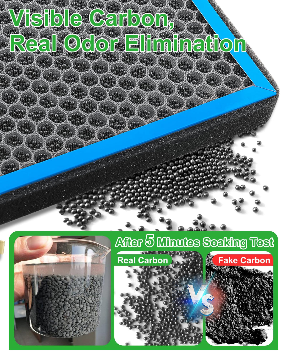 Dacall blue side label visible for correct installation orientation