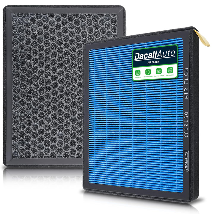 Dacall CF12150 front packaging showing product fit and benefit