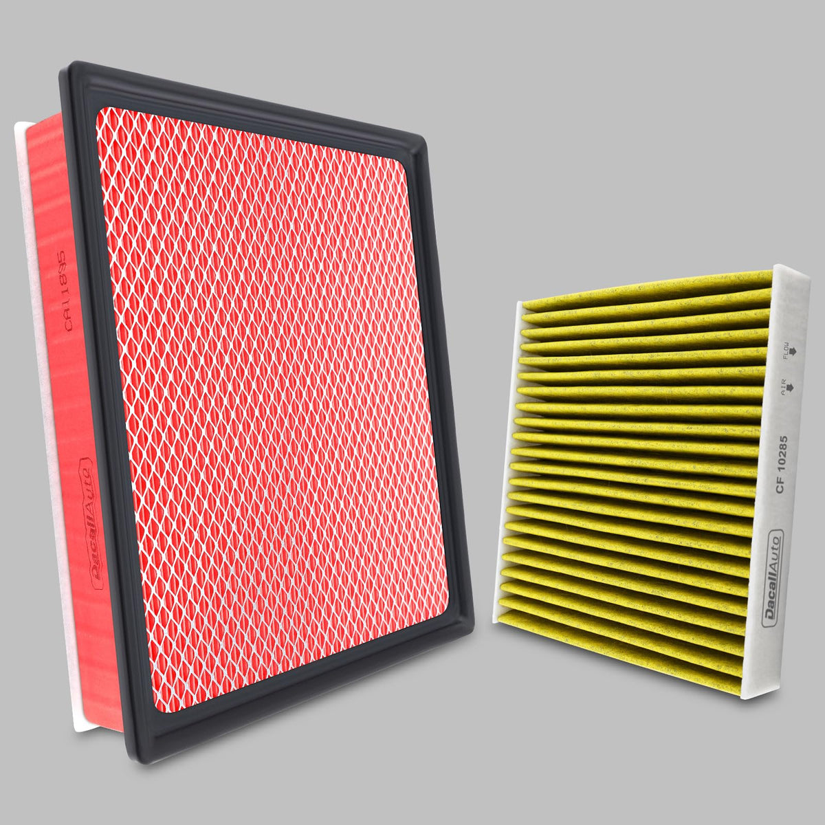 Dacall filter frame detail highlighting reinforced, humidity-resistant design