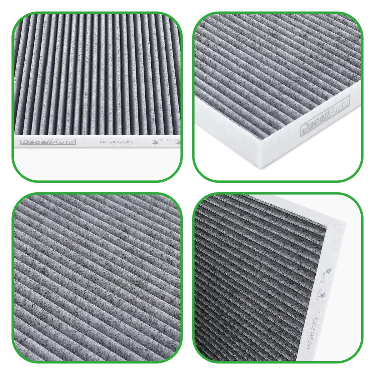 Dacall filter installed inside Freightliner cab HVAC compartment improving airflow