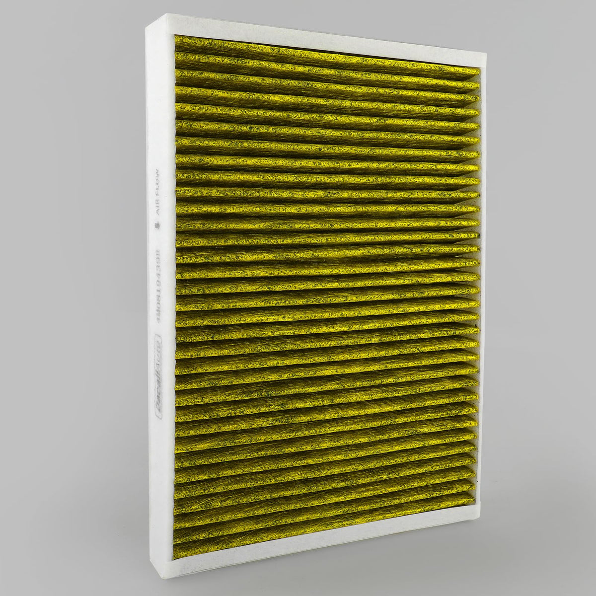 Dacall filter in car cabin lifestyle shot showing fresher air while driving