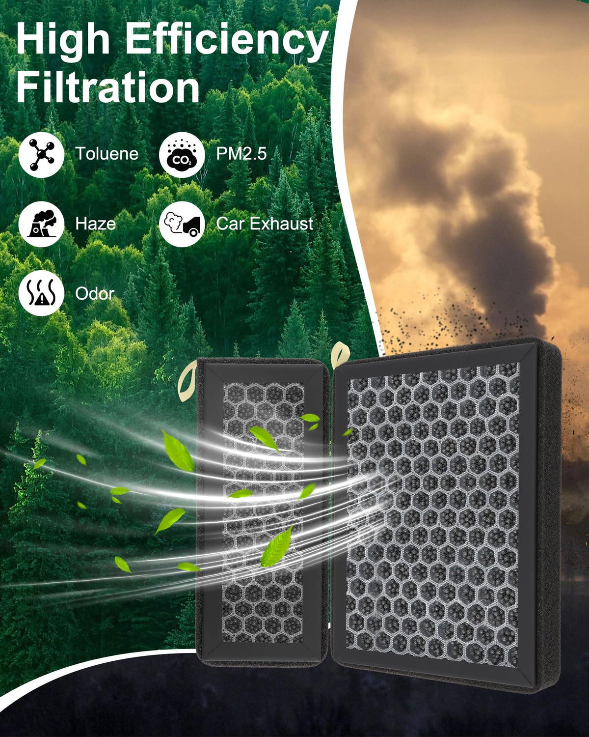 Dacall filter edge and frame detail highlighting rigid non-foldable construction