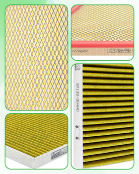 Dacall filters staged in garage indicating DIY installation convenience