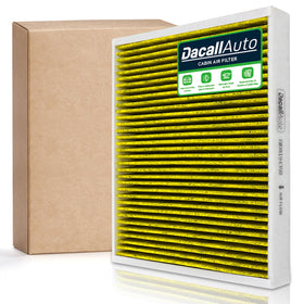 Dacall front packaging showing filter and clear model compatibility benefits