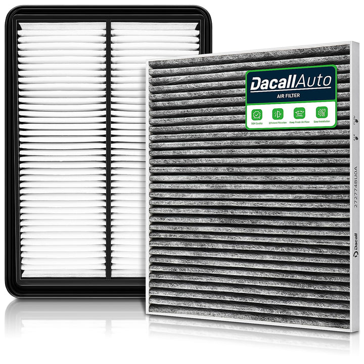 Dacall front packaging showing both filters and fitment benefit