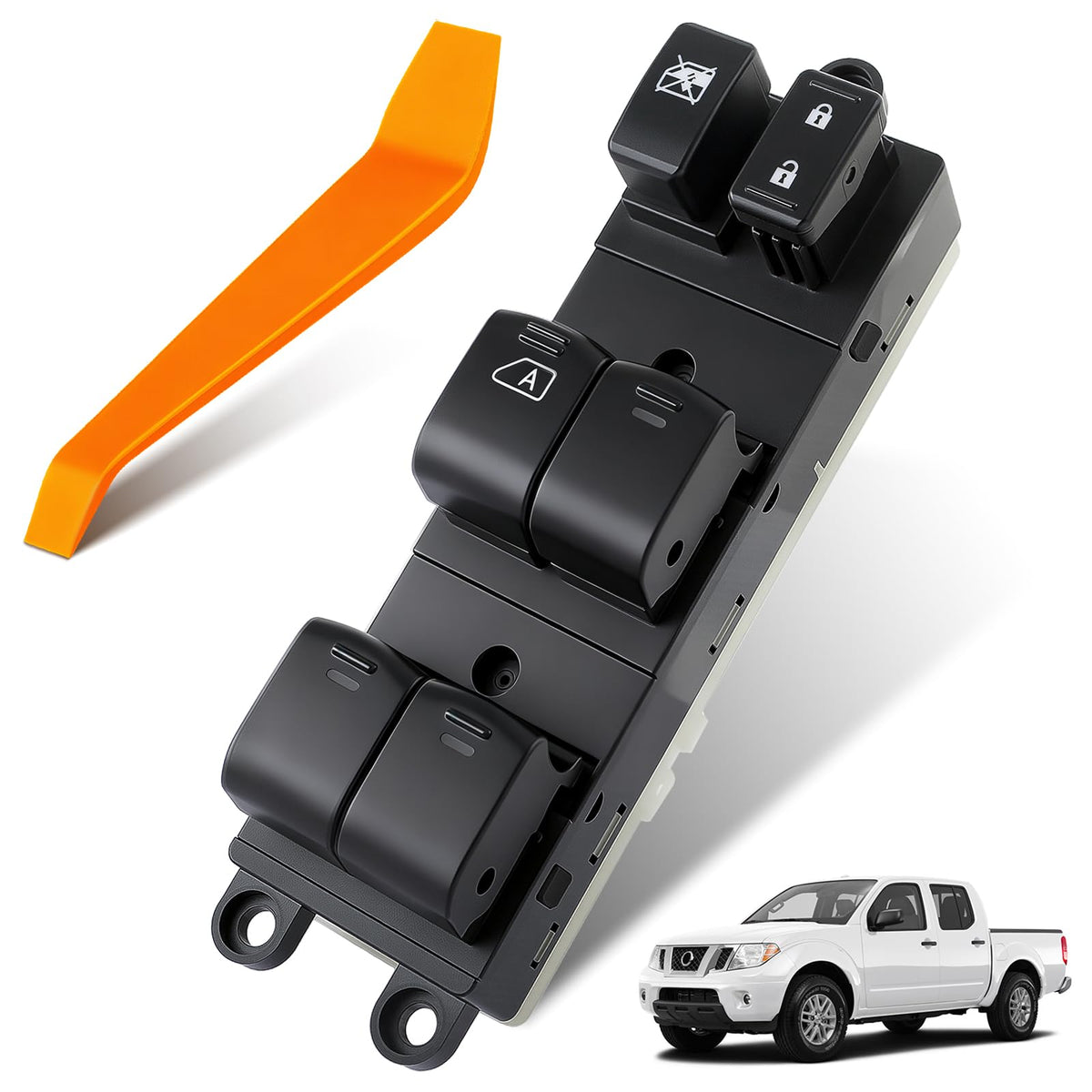 Dacall front panel assembly showing full switch layout for easy replacement