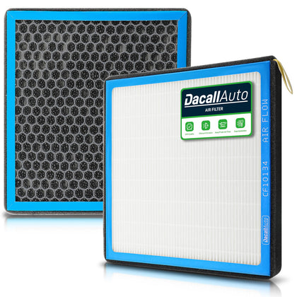 Dacall front view showing filter shape and fit for easy replacement