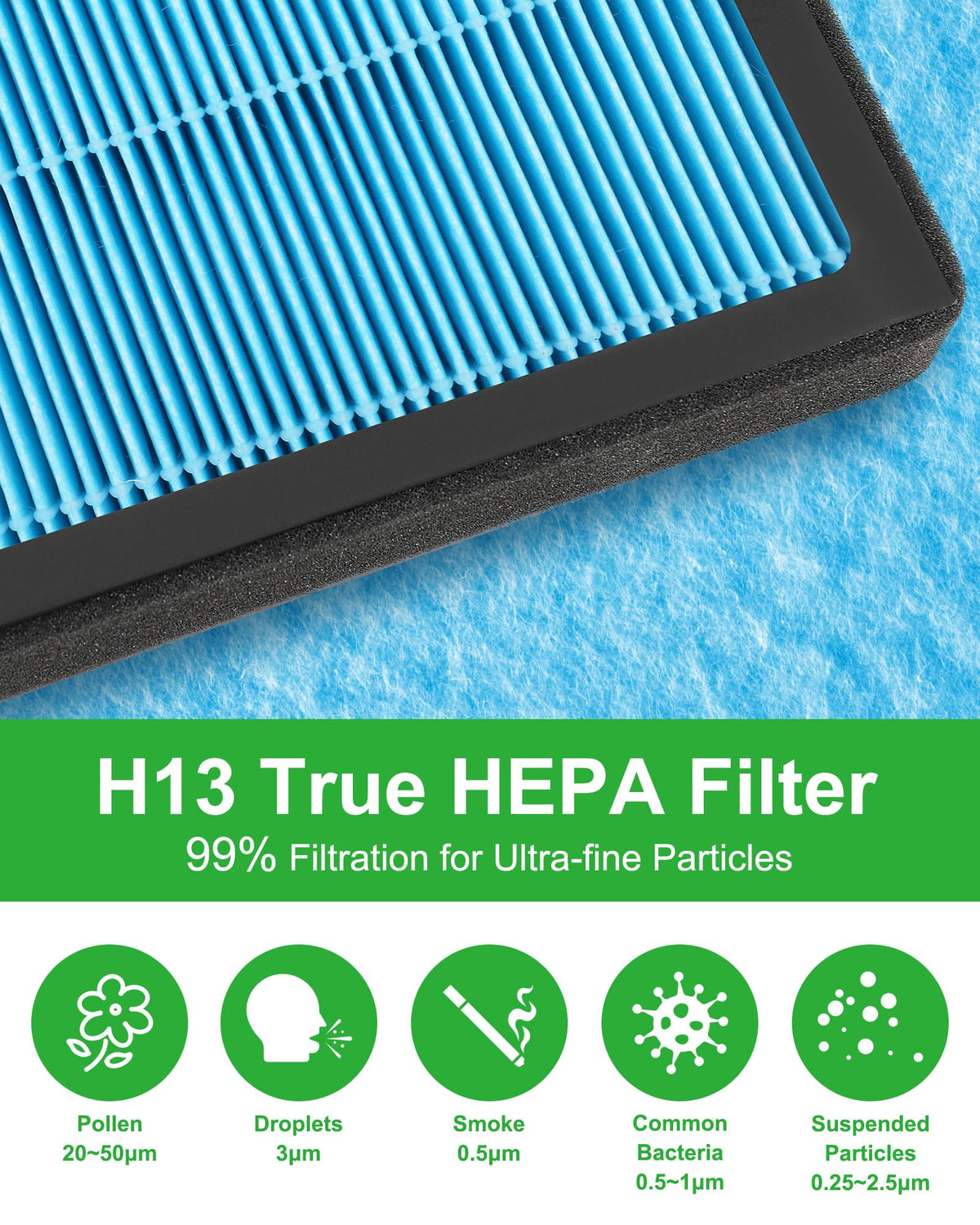 Dacall activated carbon granules detail demonstrating odor adsorption