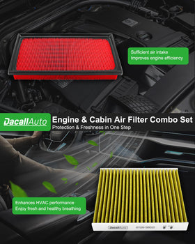 Dacall lifestyle shot inside car showing fresh air benefit during driving