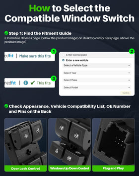 Dacall switch in truck cabin lifestyle image showing restored convenience