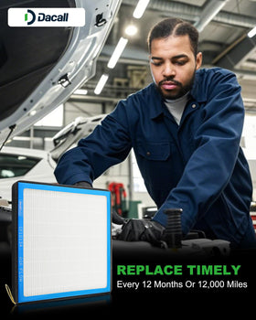 Dacall packaging box showing secure transit and ready replacement kit