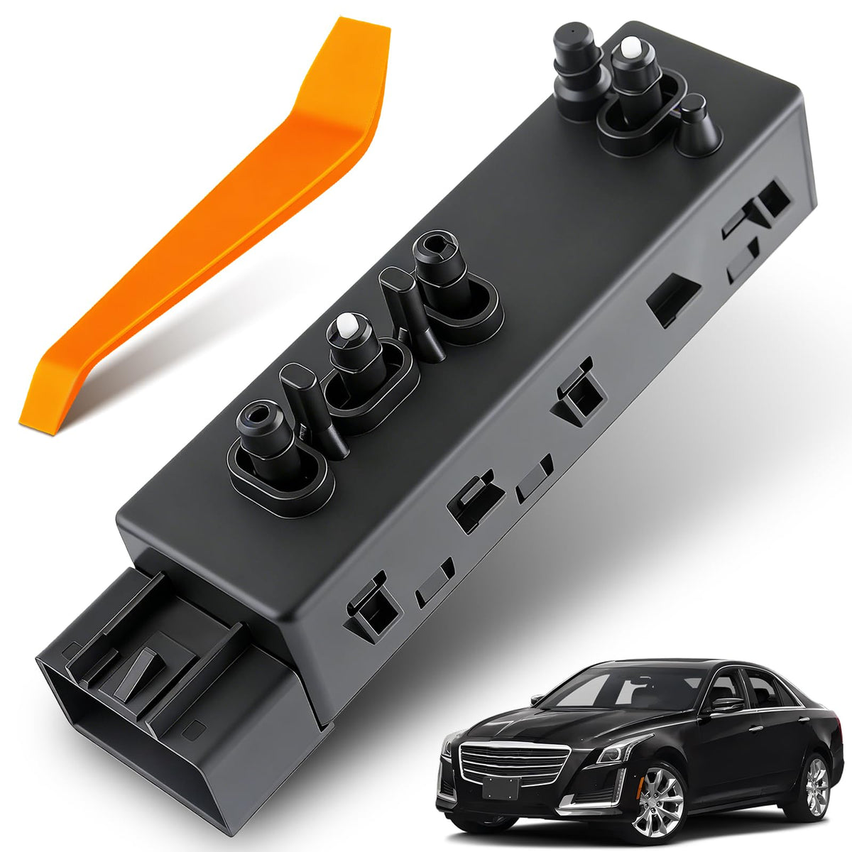 Dacall front view of right passenger seat switch showing clean replacement benefit