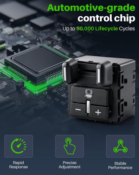 Dacall side profile connector highlighting correct factory harness match