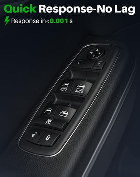 Dacall operating mirror buttons illustrating restored mirror adjustment benefit