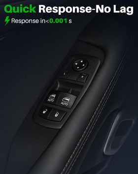 Dacall switch orange and white light detail showing clear illumination benefit