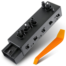 Dacall wiring harness close-up showing secure electrical connection