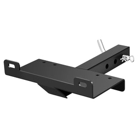 DACK front view mounted on receiver showing sturdy support and secure fit
