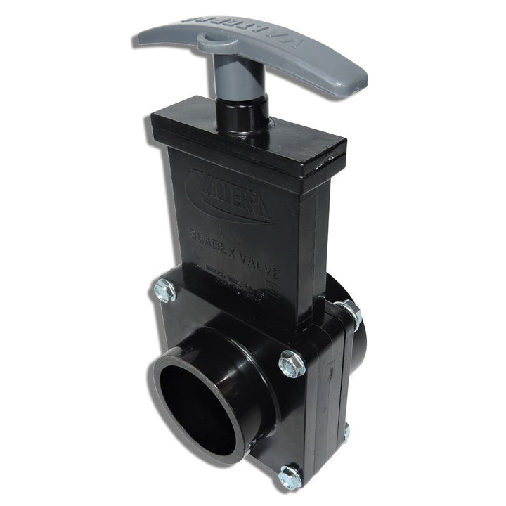 Daffodil Valterra front view of 1.5" hub to spigot assembly showing connection points and benefit of a secure seal