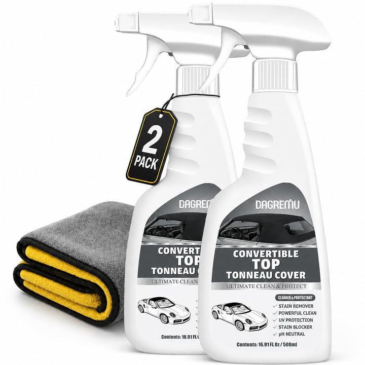 DAGREMU front packaging showing kit bottles and towel, clear labeling for quick use