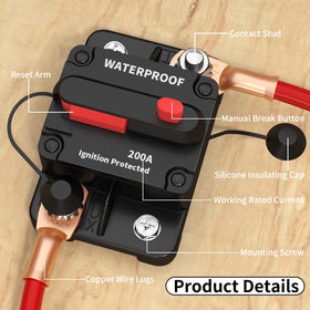 DAIERTEK waterproof housing texture resisting moisture and corrosion