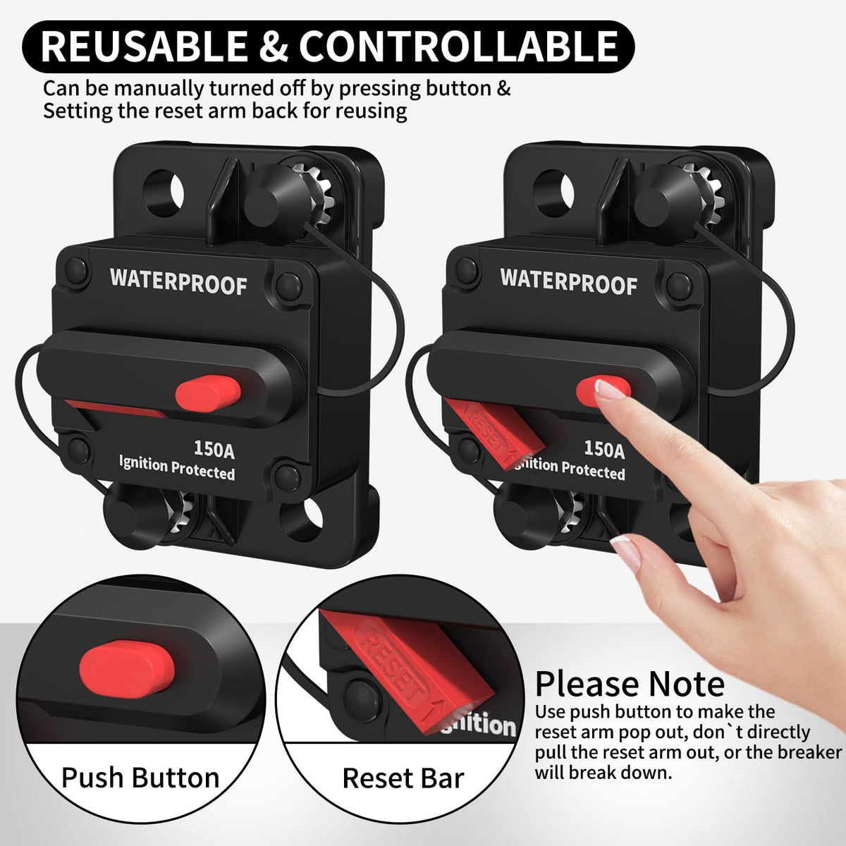 DAIERTEK mounted on a boat panel showing rugged installation and marine-ready protection