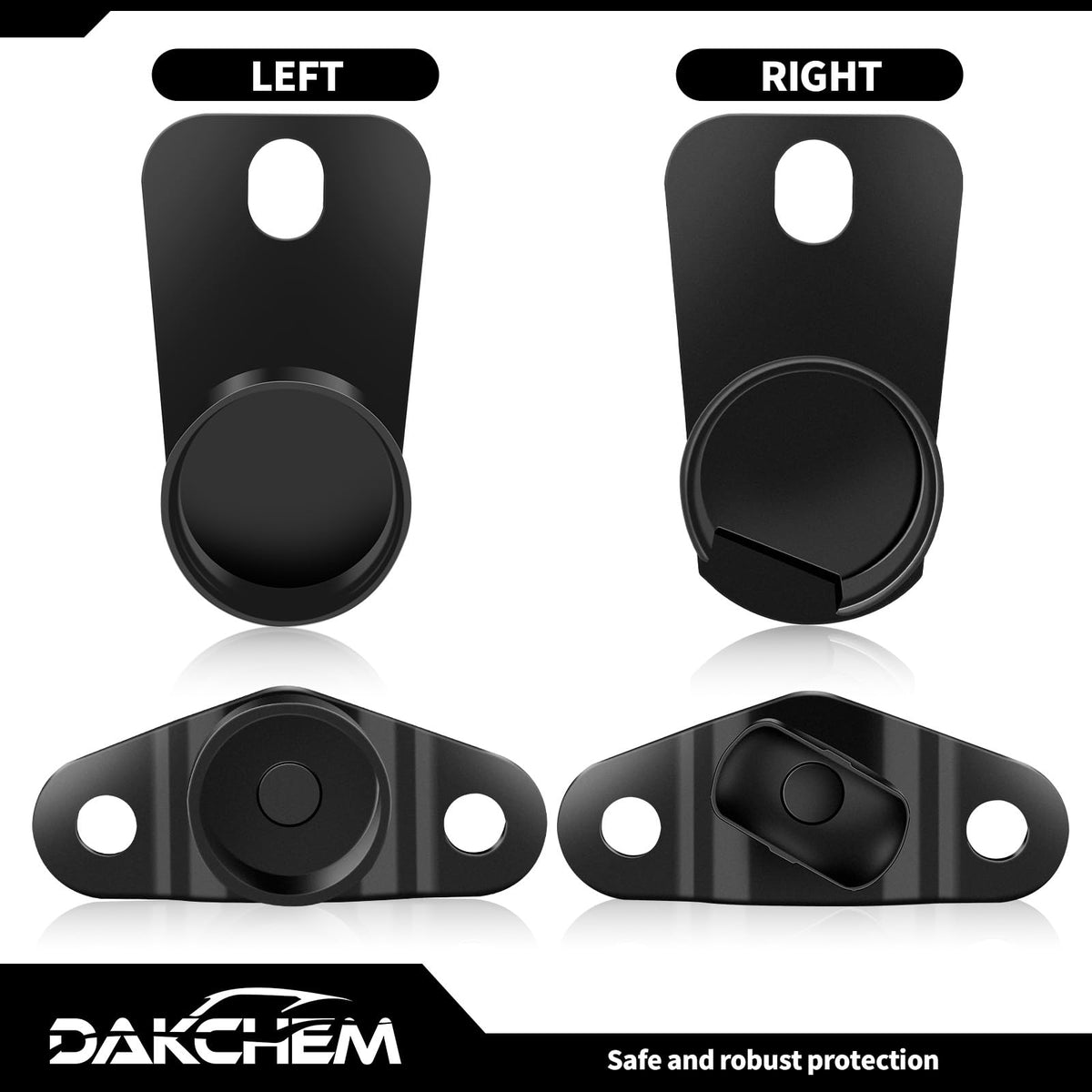 DAKCHEM hinge on pickup with open tailgate showing smooth operation and reliable everyday use