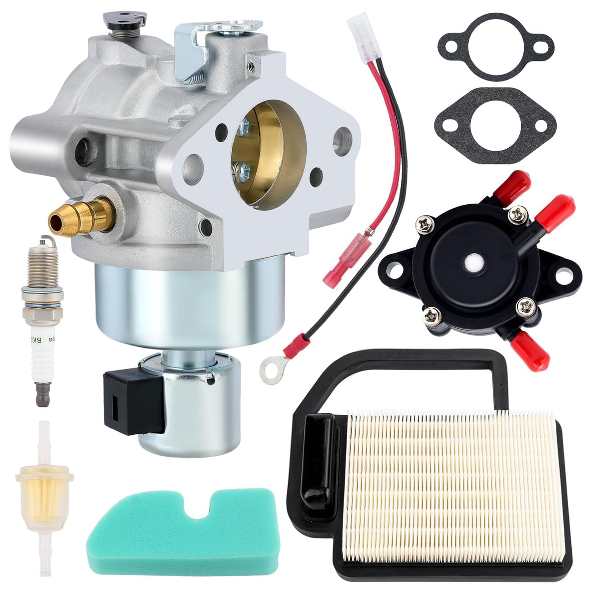 Dalom carburetor front view showing mounting points and compatibility benefits