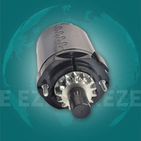 DALUOBO starter mounting flange closeup demonstrating precise bolt alignment