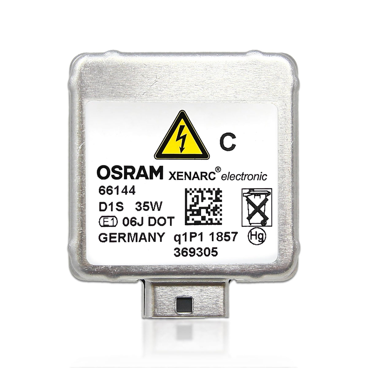 DAMA Automotive Lighting Xenarc front view showing bulb profile and fit benefits