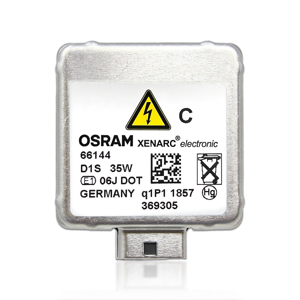 DAMA Automotive Lighting Xenarc front view showing bulb profile and fit benefits