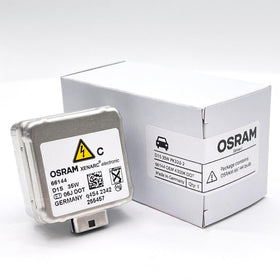 DAMA Automotive Lighting glass envelope close-up showing build quality and durability