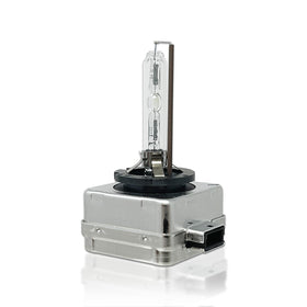 DAMA Automotive Lighting bulb installed in headlamp demonstrating plug-in replacement