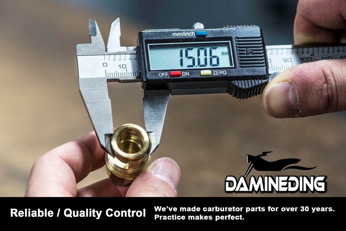 DAMINEDING visible scale markings and adjustment range for precise settings
