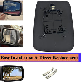 Danbojit mirror held in hand showing scale and easy DIY replacement