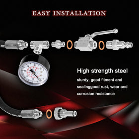 Danhonwin IPR fittings labeled for 6.0L and 7.3L compatibility to ensure correct adapter use