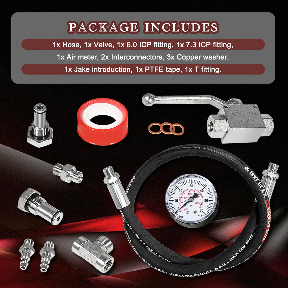 Danhonwin kit layout on workbench with all components organized for efficient workflow