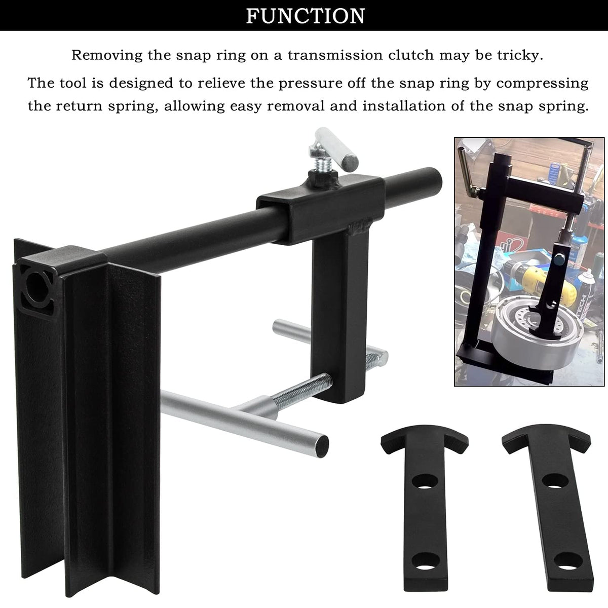 Danti mounted in vise working position providing secure hands-free stability
